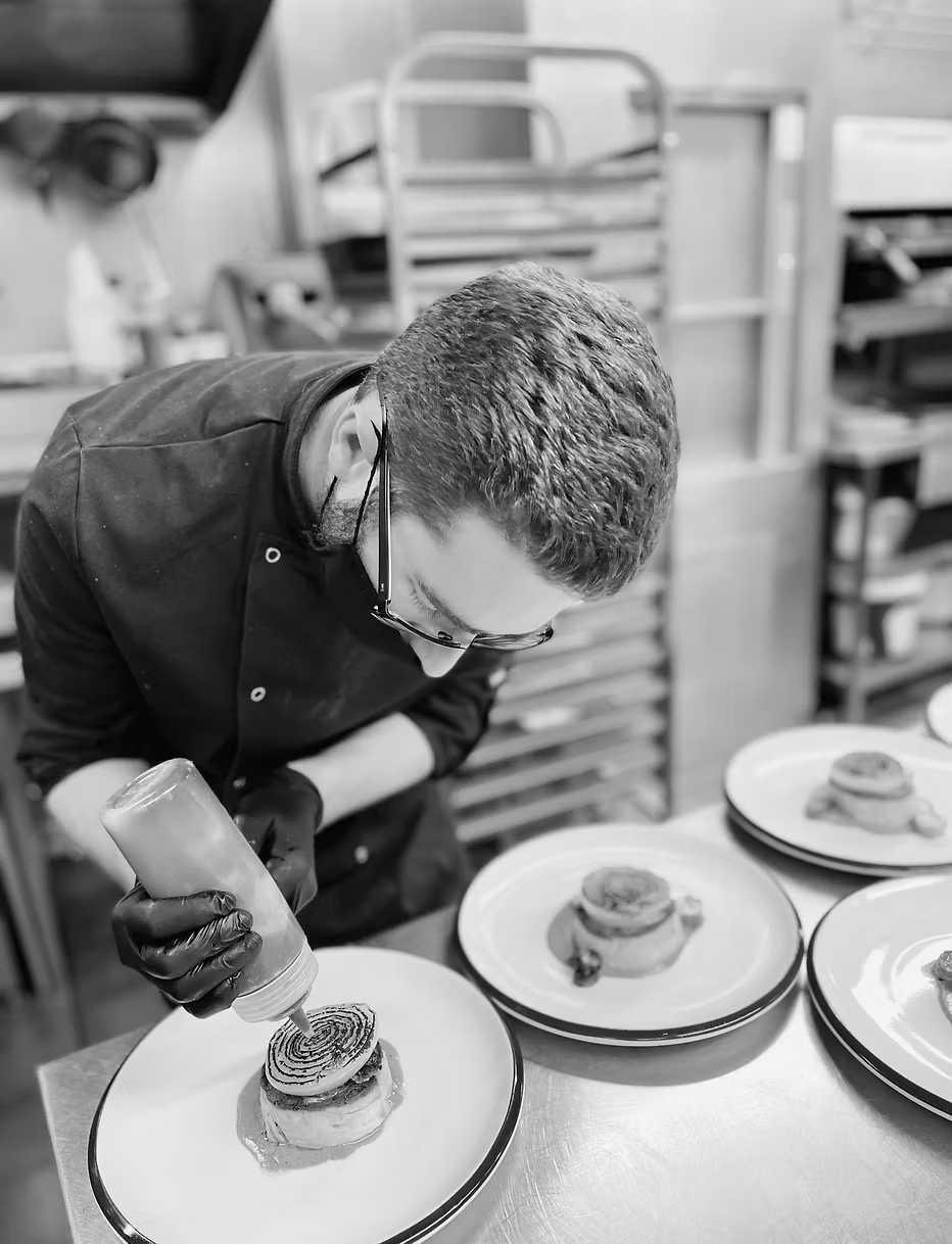Jacob Morrison at the pass