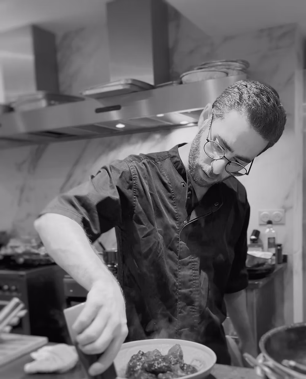 Jacob Morrison at the pass